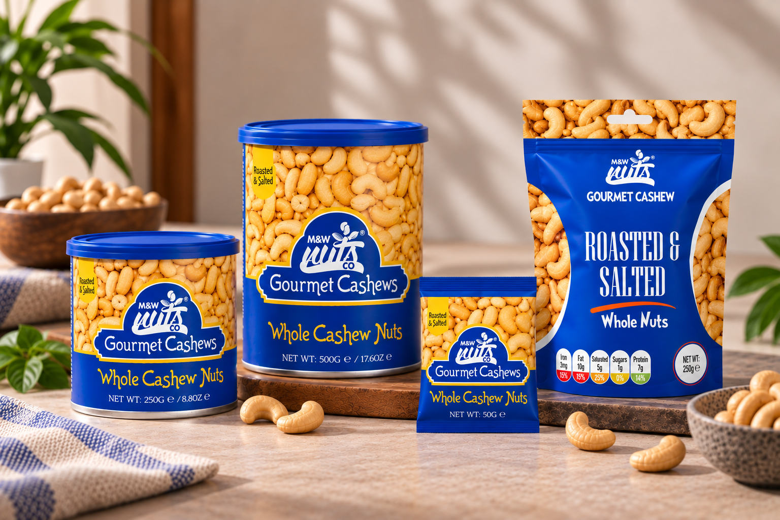 Salted Nuts Combo Savoury Nuts Combo - Image 1